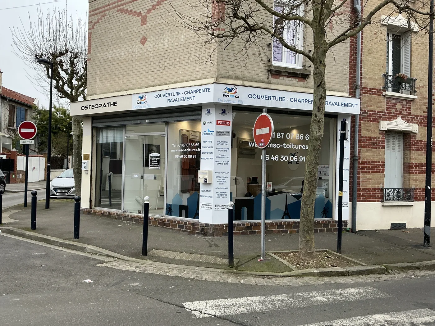 Showroom MSC Toitures — 34 boulevard de Polangis, Champigny-sur-Marne
